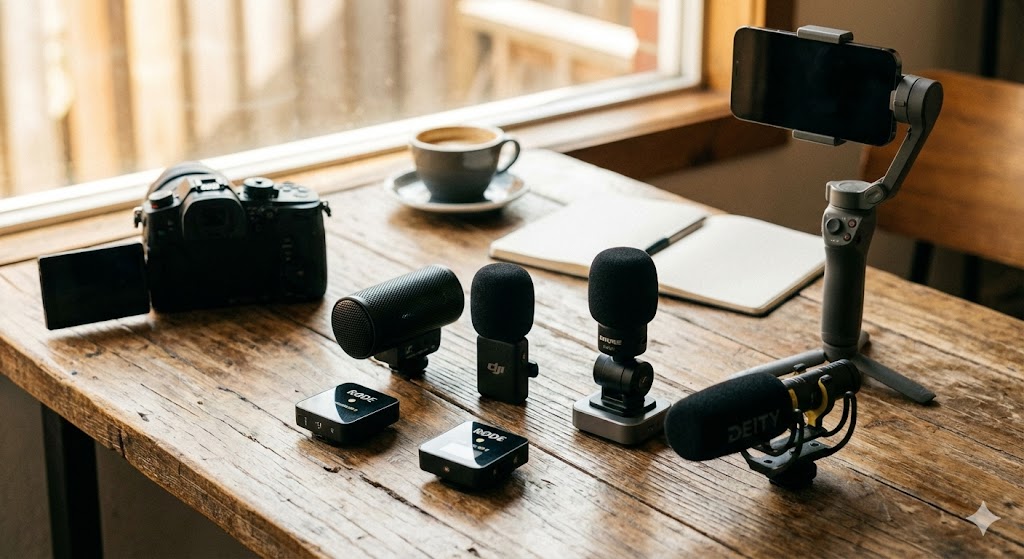 【2025年版】Vlog撮影に最適な外部マイク5選｜雑音カット・クリア音質の神マイクだけ厳選