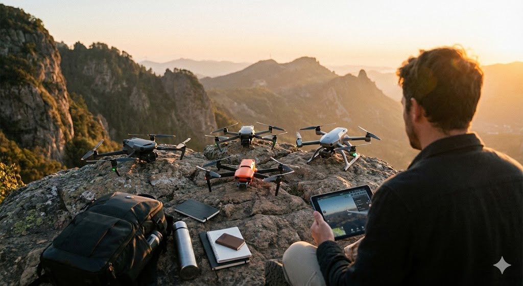 【最新版】2026年に飛躍するクリエイター向け！空撮ドローンおすすめ5選【年末セール対応】