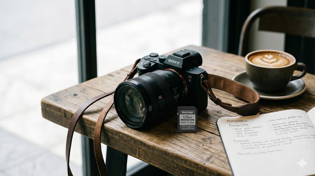 Nextorage NX-F2PRO SDXC UHS-II V90（最大300MB/s）